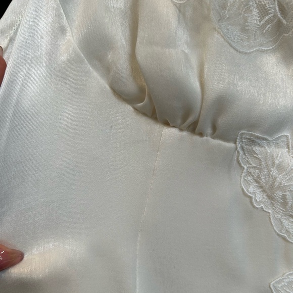 For Love and Lemons Clemence Maxi Cream Size Medium - Picture 5 of 14